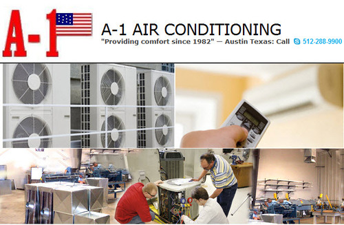 A-1 Air Conditioning is family owned with over 30 years experience in air conditioning installation and repair. We service Austin and surrounding areas.