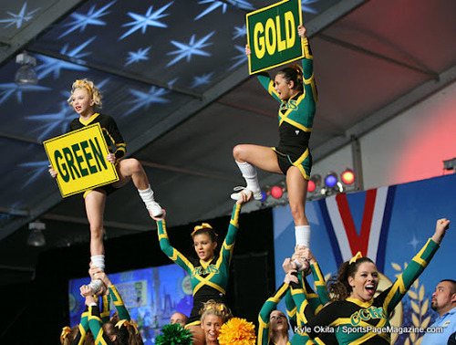Im a cheerleader. I tweet about cheerleading. Help me get this account big! If you're a cheerleader, Follow maybe? :)