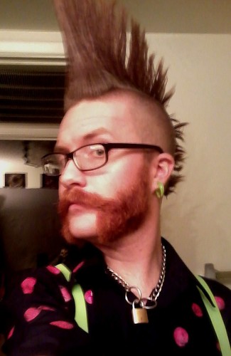 Booze, food, costumes, and a mohawked mutton-choped ginger