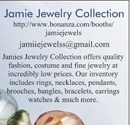 Jamie Jewelry offers quality fashion, costume and fine jewelry at low prices. Our store includes rings, necklaces, brooches, bracelets, ear, watches & much more