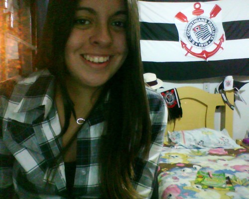 A vida me fez Corinthians,e eu fiz do Corinthians a minha vidaa! :p