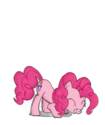 HEY! I'm Pinkie Pie! I LOVE parties and normaly i work at Sugarcube Corner making MUFFINS! Well it was nice to mear you! JIJIJIJI