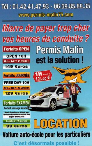 Permis Malin est la solution pour ne plus payer trop cher ces heures de conduite.
#TeamPSG