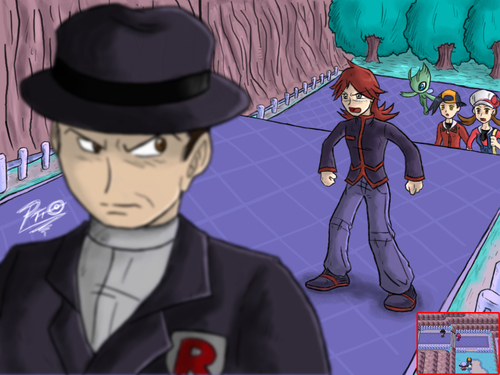 Líder del Gimnasio de Ciudad Verde, del Team Rocket y dueño del Casino de Azulona. Asquerosamente rico.