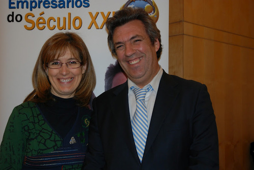 Empresária de um projecto inovador em Portugal