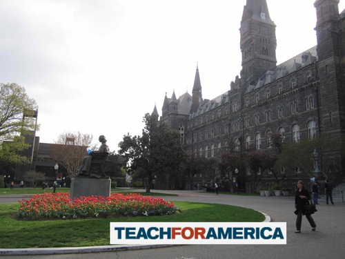 Join the nearly 500 Hoyas who have become part of TFA! #Apply #Teach #America Sept 13th !!