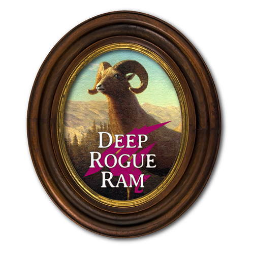 DeepRogueRam's profile picture. Bred in the rugged mountains of Western Canada, Deep Rogue Ram seeks nothing less than the freedom of its fellow sheep. Go rogue, go deep. deeprogueram.
