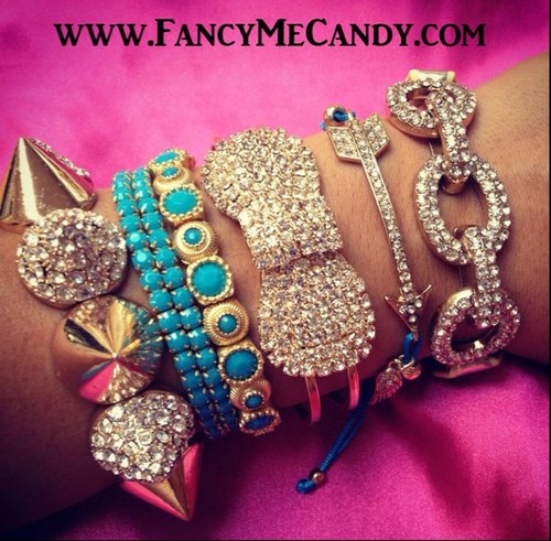 Normal is boring...BE FANCY! Compliment your fashionista sense of style with arm candy, neck candy, and more for an affordable price