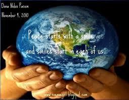 a group of people and organizations dedicated to advancing world peace