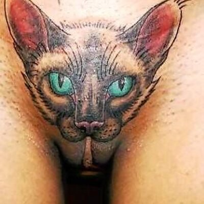 Tattoos im intimbereich frau