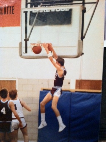The stick man Jammeth! Okemos at Mason 1986.
