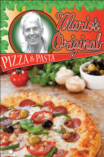 Mario's Original Pizza & Pasta. Excite your tastebuds with Dine in, Take out or Delivery located across from Senator Theater on York Road in Baltimore, MD.