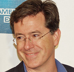 The Plaid Avenger's updates for host of Comedy Central's The Colbert Report, Stephen Colbert. (Parody account)