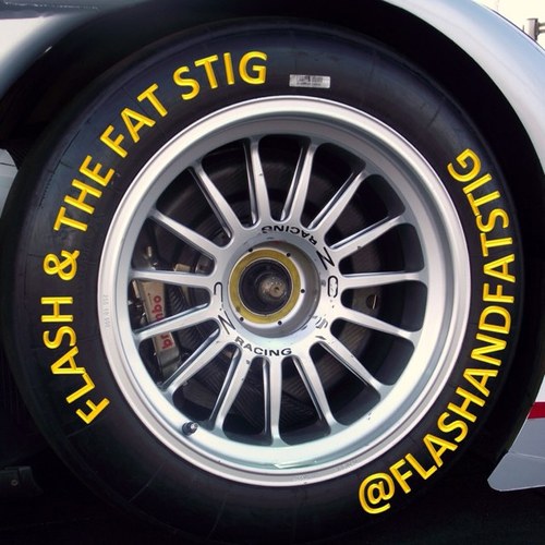 @flashpascoe & @StigsFatCousin are Flash and the Fat Stig. Previously live on the radio, looking to broadcast on the radio again soon. lots of motorsport talk.