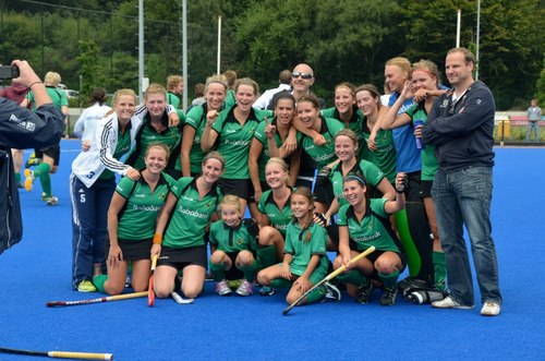 Hockeyteam, 1e klasse, A.M.H.C. Upward,