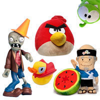 The BIGGEST Angry Birds™ Plants Vs Zombies™ Fruit Ninja™ Cut The Rope™ Where's my Water?™ Online Shop. 100% Officially Licensed!