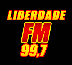 Somos a mais moderna Emissora de Rádio de Sergipe. Somos a Liberdade FM, 99,7 MHz, Stereo – A trilha sonora da sua vida.