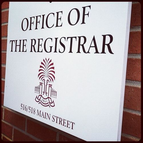 Official Twitter for the University of South Carolina's Office of the Registrar