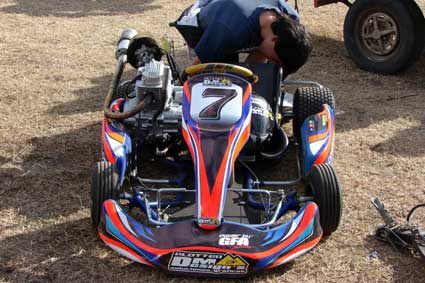 Piloto de karting