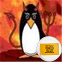 A penguin. Who may be evil, depending on your definition.