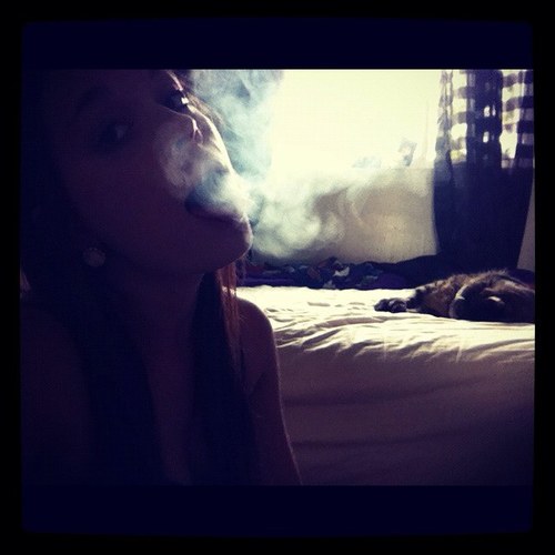 _stonerbetch's profile picture. not giving a fuck