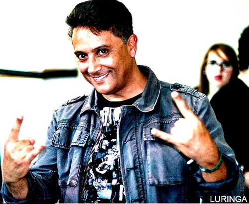 Eu sou o Marcão! vai encarar? :) Minhas alegrias: IsaBella (netinha cada vez mais linda e sapeca) meus filhotes, e as ferinhas @cherribombband são MUITO ROCK 3