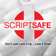 ScriptSafe's profile picture. A new to market heavy-duty plastic carrying case with patent pending locking features designed to safely store and help secure prescription medications.
