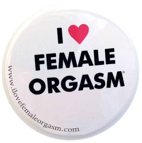 I Love Female Orgasm is the title of a book and a funny educational program that's presented at colleges around the country.