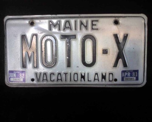 My license plate says it all. Grew up/live in Maine ridin' + rockin'. Tore up New England moto-x tracks when 2-strokes ruled. Still a huge motohead + fan.