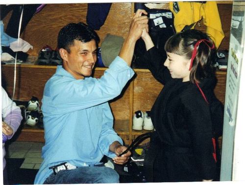 little_nicols's profile picture. love animals and karate! i have a llama/alpaca farm and my ambition is to become a veterinarian.