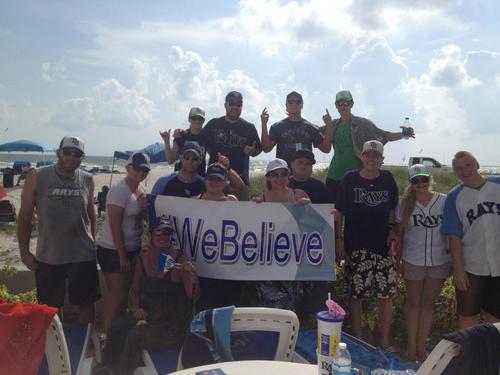 #WeBelieve in the Tampa Bay Rays!