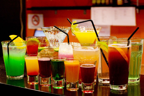 Many drinks to chose from! Have one a day! You never know when you'll find a new fave!