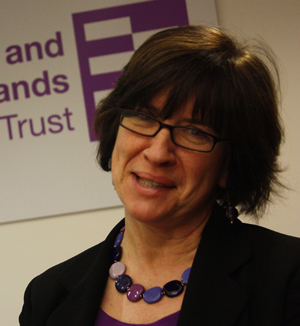 Jane Connelly, Head of Sandwell Probation - a high performing unit with a great staff group well engaged in making a difference.