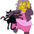 La loca de los gatos (@abatefaria__) Twitter profile photo