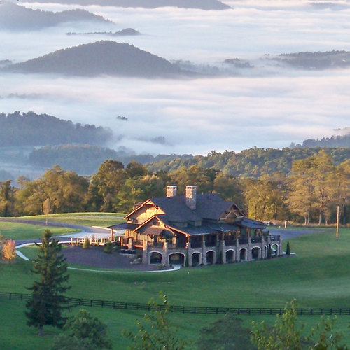 Panoramic mountain living placed atop a Western North Carolina landscape of rolling meadows centrally located between Asheville, Hendersonville and Lake Lure