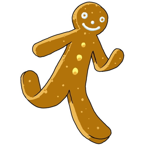 You can't catch Jesus 'cause He's the gingerbread man, but you can run with Him!  Jogging with Jesus is always the path to your life's PR.