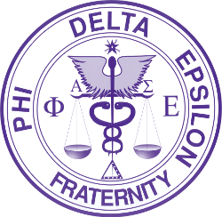PhiDEMIGamma's profile picture. Phi Delta Epsilon is a medical fraternity in which the members are all striving to become doctors and help heal others. Facta Non Verba