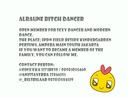 Hanya open member buat yang sudah berpengalaman. Thanks