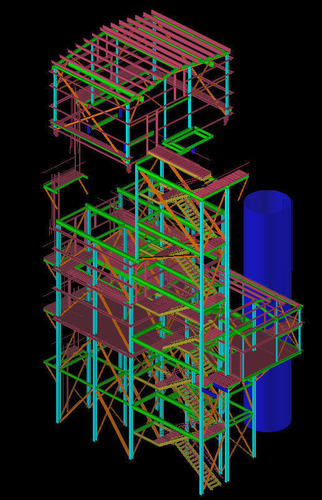 We provide Engineering Services for Structural Steel Detailing as per AISC Standards.