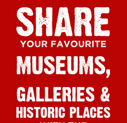 Share your experiences of museums, galleries & historic places with the world. 
Tweets with smiles from Theresa: http://t.co/SrWr1Hr7A0