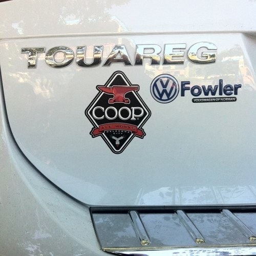 I am the Fowler Volkswagon Touareg that pulls the COOP Ale Works beer trailer. I also promote COOP and Fowler VW around the country! DubSuds