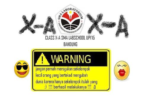 join us!labschool'15 X-A! TIDAK AKAN LUPA UNTUK SELALU MENGINGAT.!!