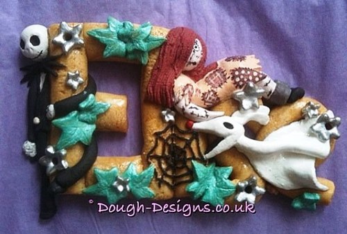 Hand crafted salt dough designs, names and initials personalised making it a unique gift for any child or adult