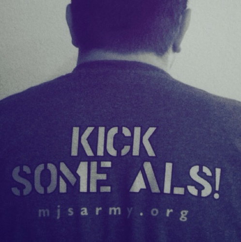 Dedicated to fighting the battle and winning the war on #ALS. Educate. Advocate. Donate. 
#RIPMJ
For what it's worth, it was worth all the while.