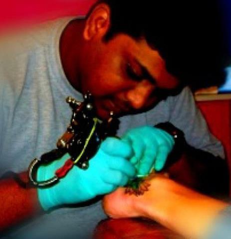 Talisman Tattoos, Chennai. Where Amar of Chennai tattoo fame tweet their experiences.