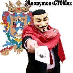 #SomosAnonymous Somos Legión. No perdonamos. No olvidamos. ¡Esperenos! de #Guanajuato #Anonymous México