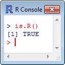 is.R()