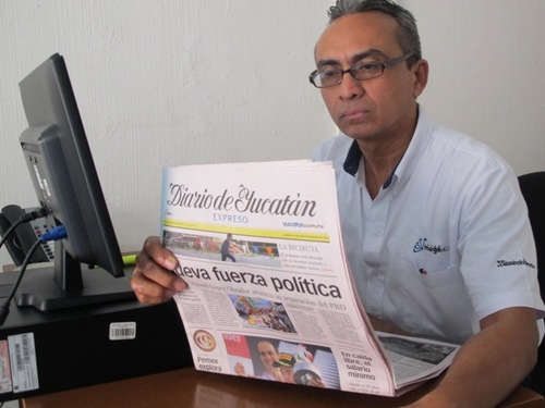 Periodista del Grupo Megamedia, generador y editor de contenidos para el Diario de Yucatán y el periódico La i. Coordinador editorial en Oriente