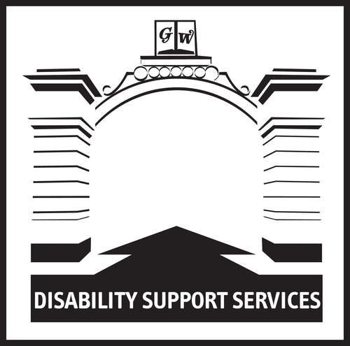 The Twitter feed for Disability Support Services at The George Washington University