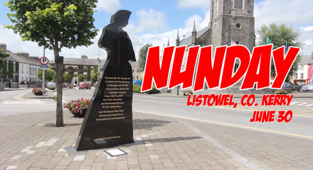 We're the makers of short documentary 'Nunday' - cycling to the screening at the Kerry Film Fest for Pieta House